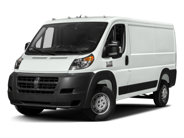 2017 RAM ProMaster 1500 Low Roof in Bright White Clearcoat — front three-quarter view