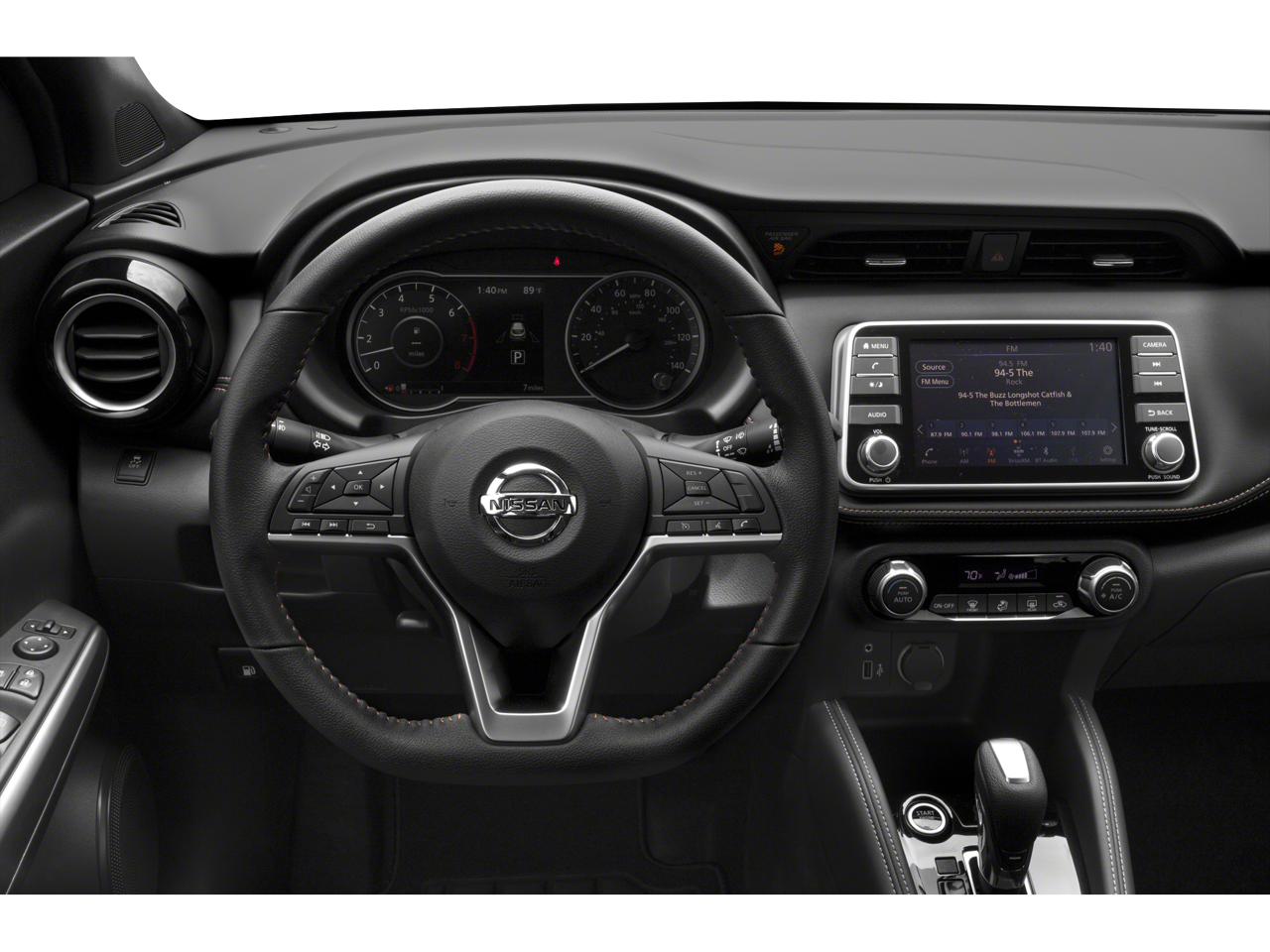 2020 Nissan Kicks — interior view