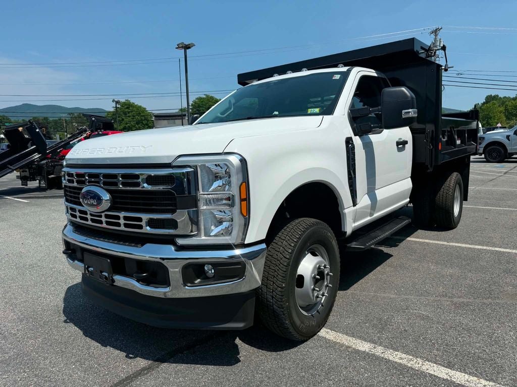 2026 Ford Chassis Cab F-350 XL in Oxford White — front three-quarter view