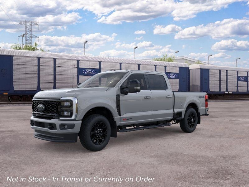 2026 Ford Super Duty F-350 Lariat in Avalanche — front three-quarter view