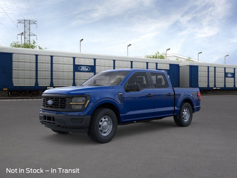 2026 Ford F-150 XL in Argon Blue Metallic — front three-quarter view