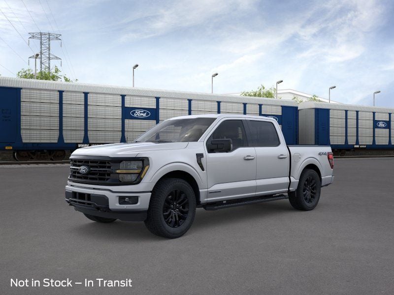 2026 Ford F-150 XLT in Iconic Silver Metallic — front three-quarter view
