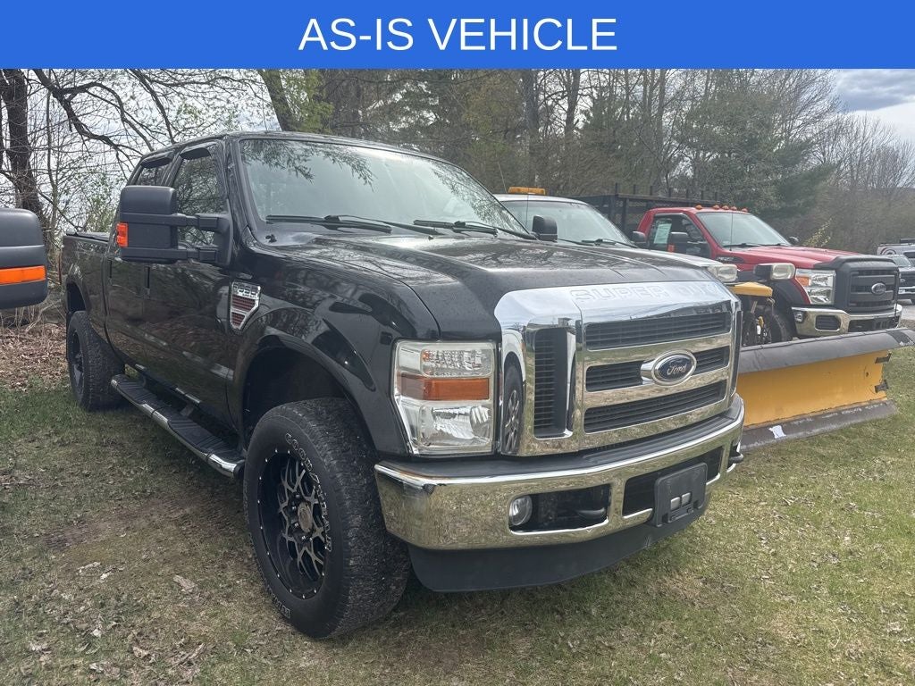 2010 Ford F-350SD XL in Black — front three-quarter view