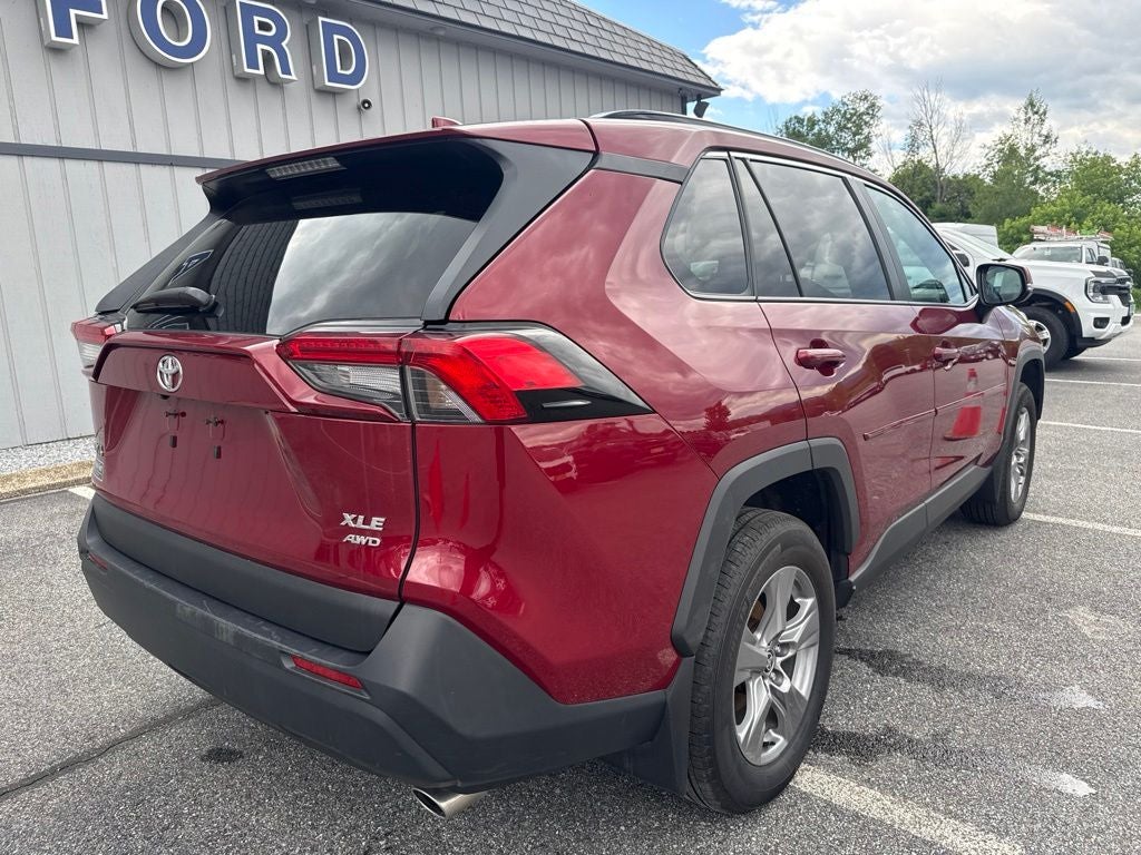 2023 Toyota RAV4 — rear three-quarter view